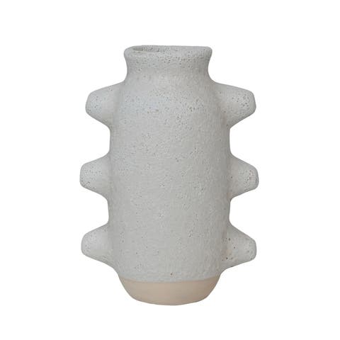 Abstract Stoneware Vase