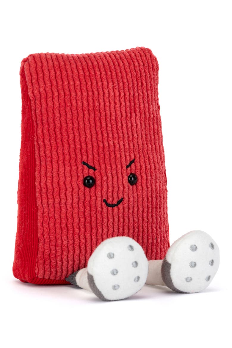 Amuseables Sports Fowla Red Card Small Plushie, Alternate, color, RED