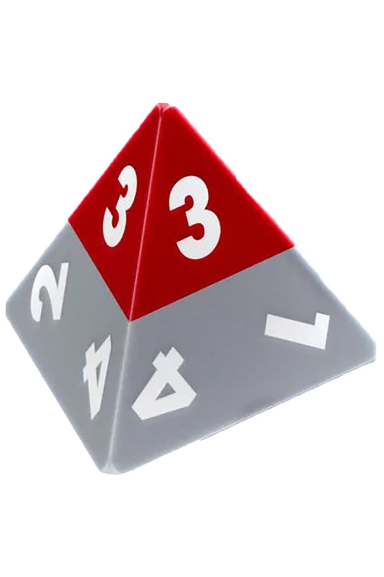 Triangle Agency Dice Set, Alternate, color, Multicolored