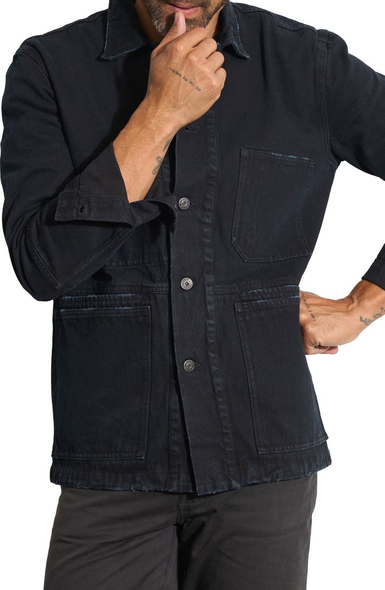 Rowan 1955 Duncan Denim Chore Jacket, Alternate, color,