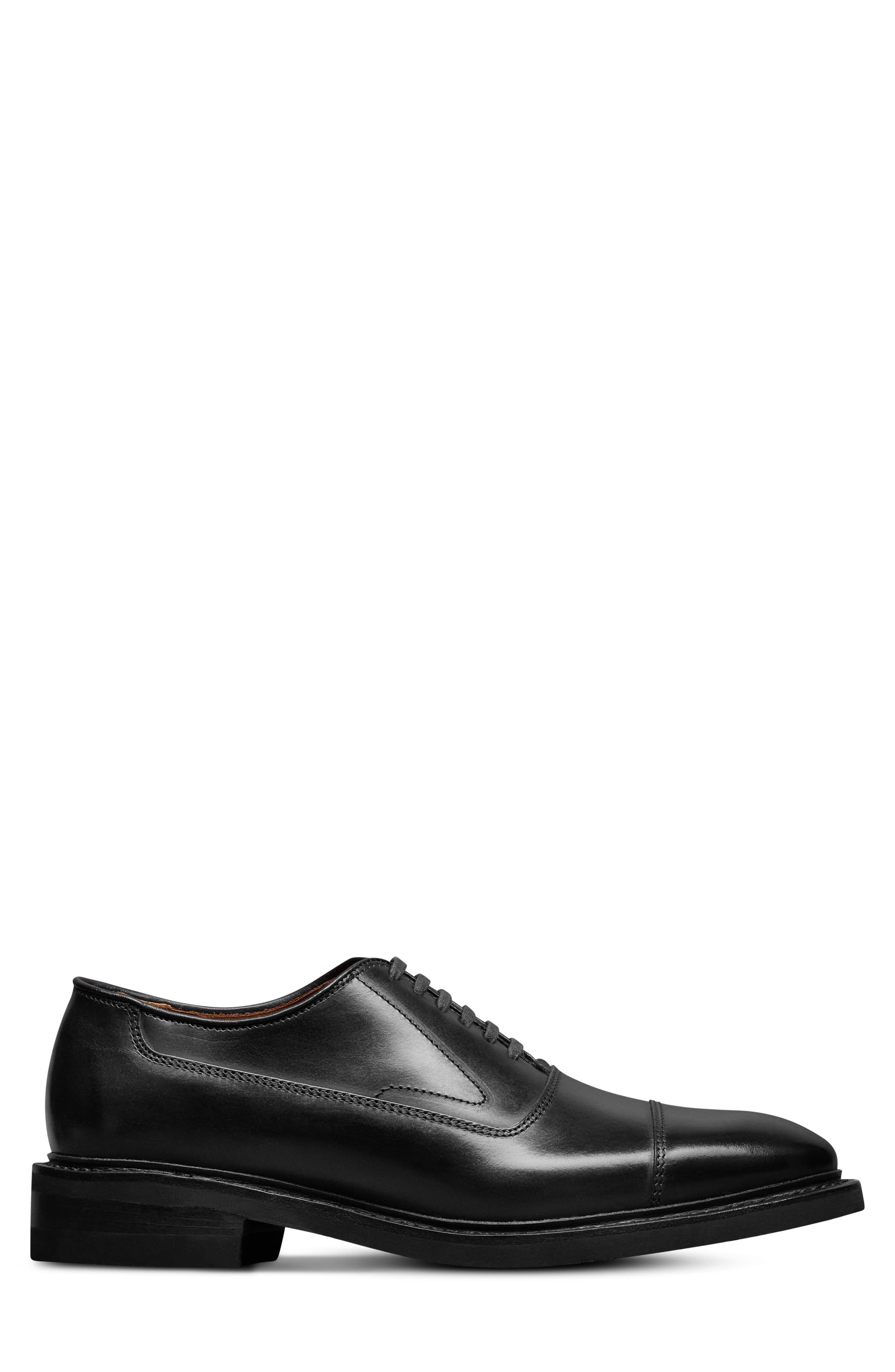 Rhett Cap Toe Derby, Alternate, color, BLACK