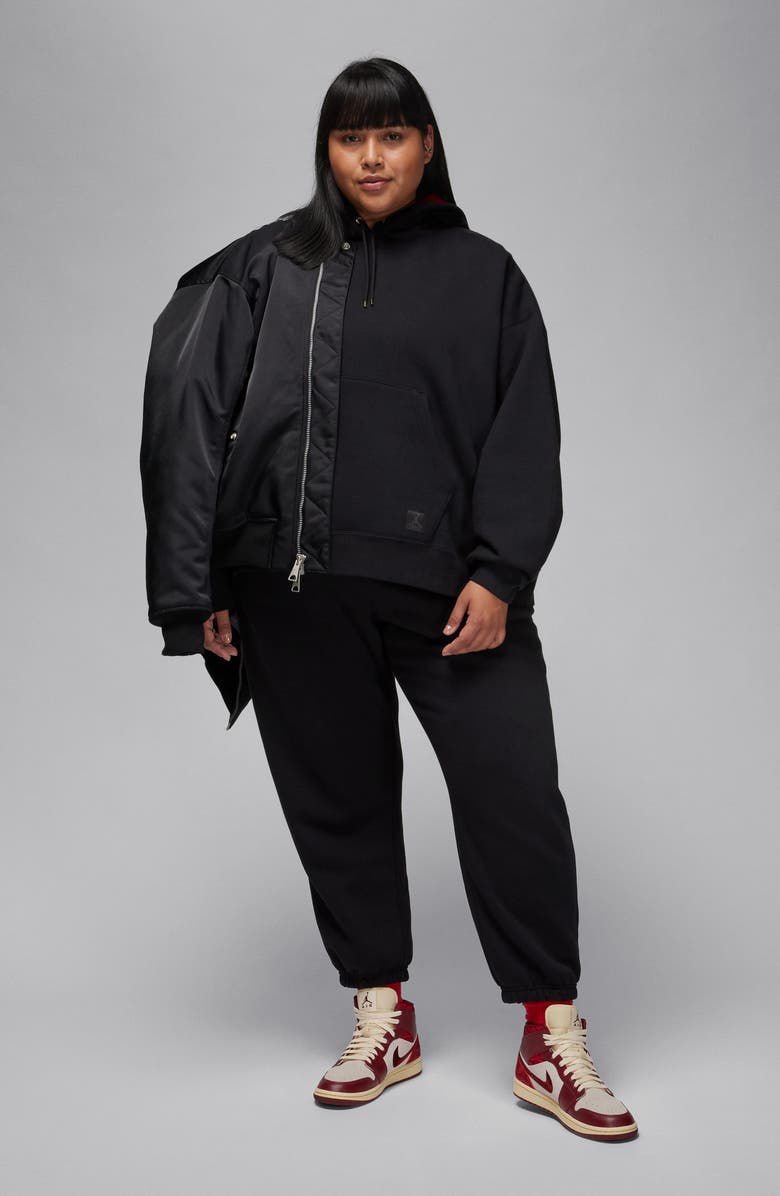 Jordan Flight Fleece Hoodie, Alternate, color, 