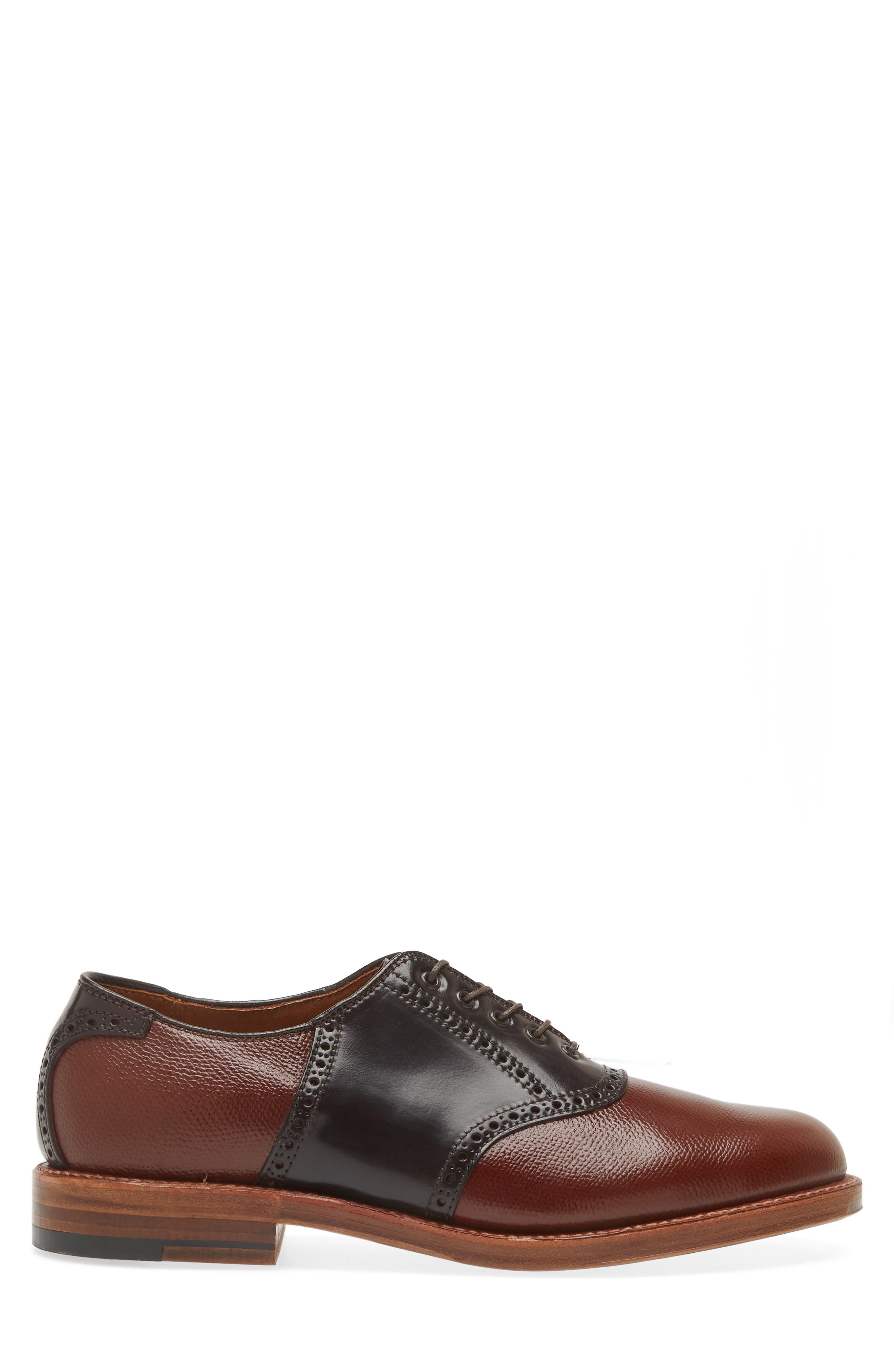 Alden Brogue Saddle Shoe, Alternate, color, 