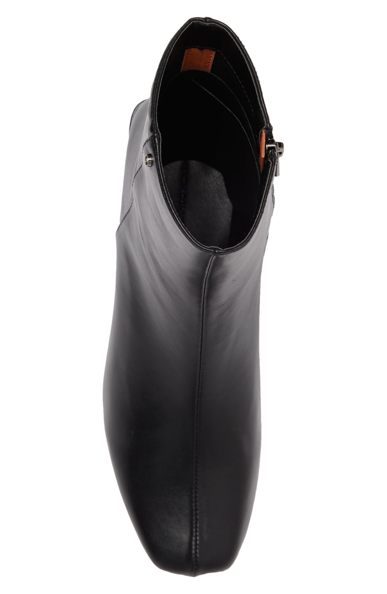 French Connection Toni Snakeskin Embossed Block Heel Bootie, Alternate, color, 