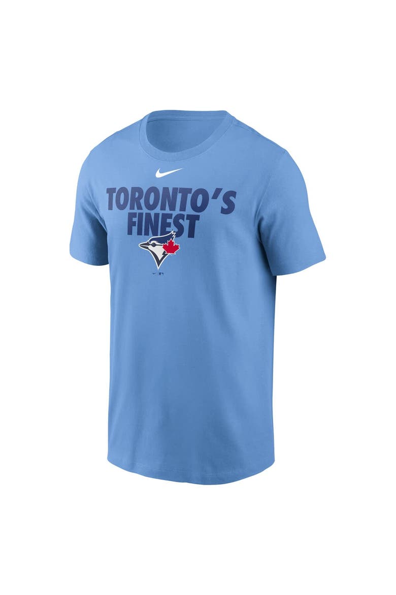 Men's Nike Powder Blue Toronto Blue Jays Local Home Town T-Shirt, Alternate, color, Powder Blue