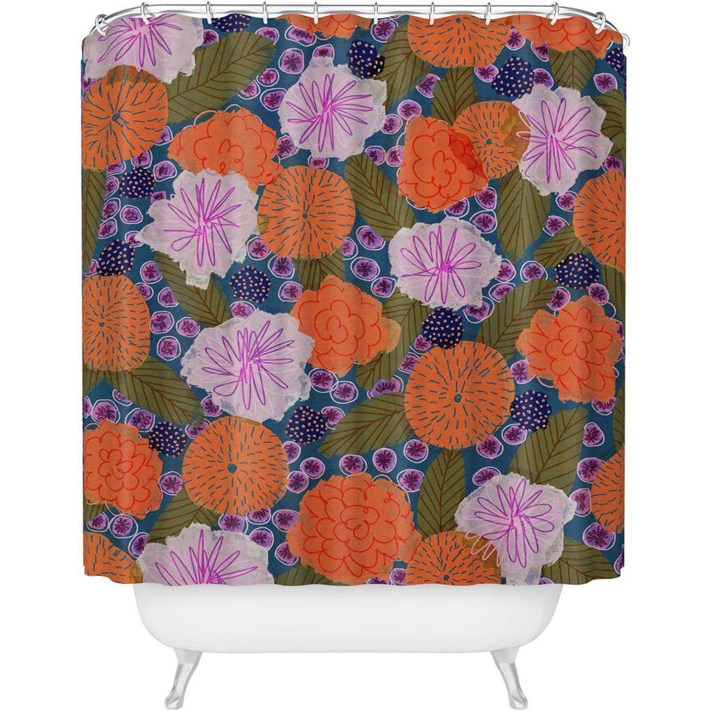 Deny Designs Summer Garden 9 Shower Curtain