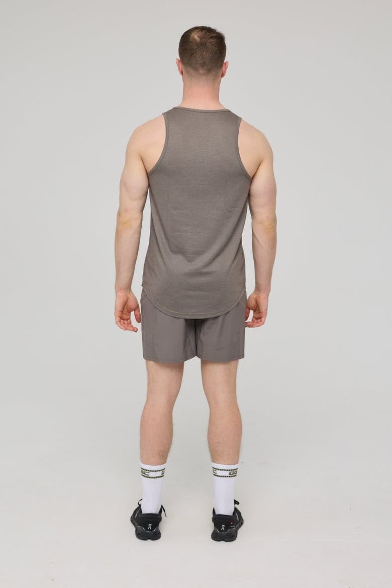 Elite Activewear Tank Khaki - Men's, Alternate, color, Khaki