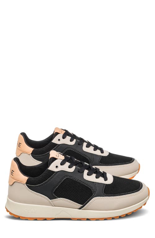 Clae Joshua Sneaker In Cashmere Black