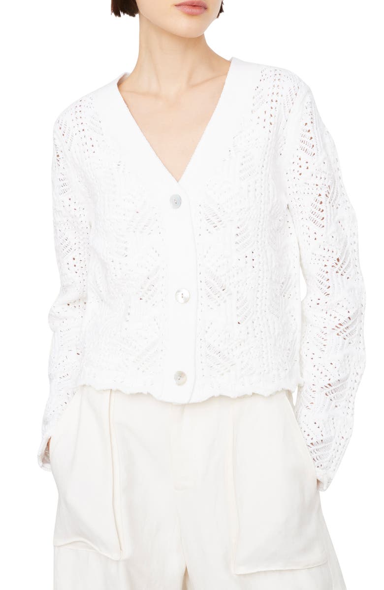 Vince Open Stitch Cardigan, Main, color, 