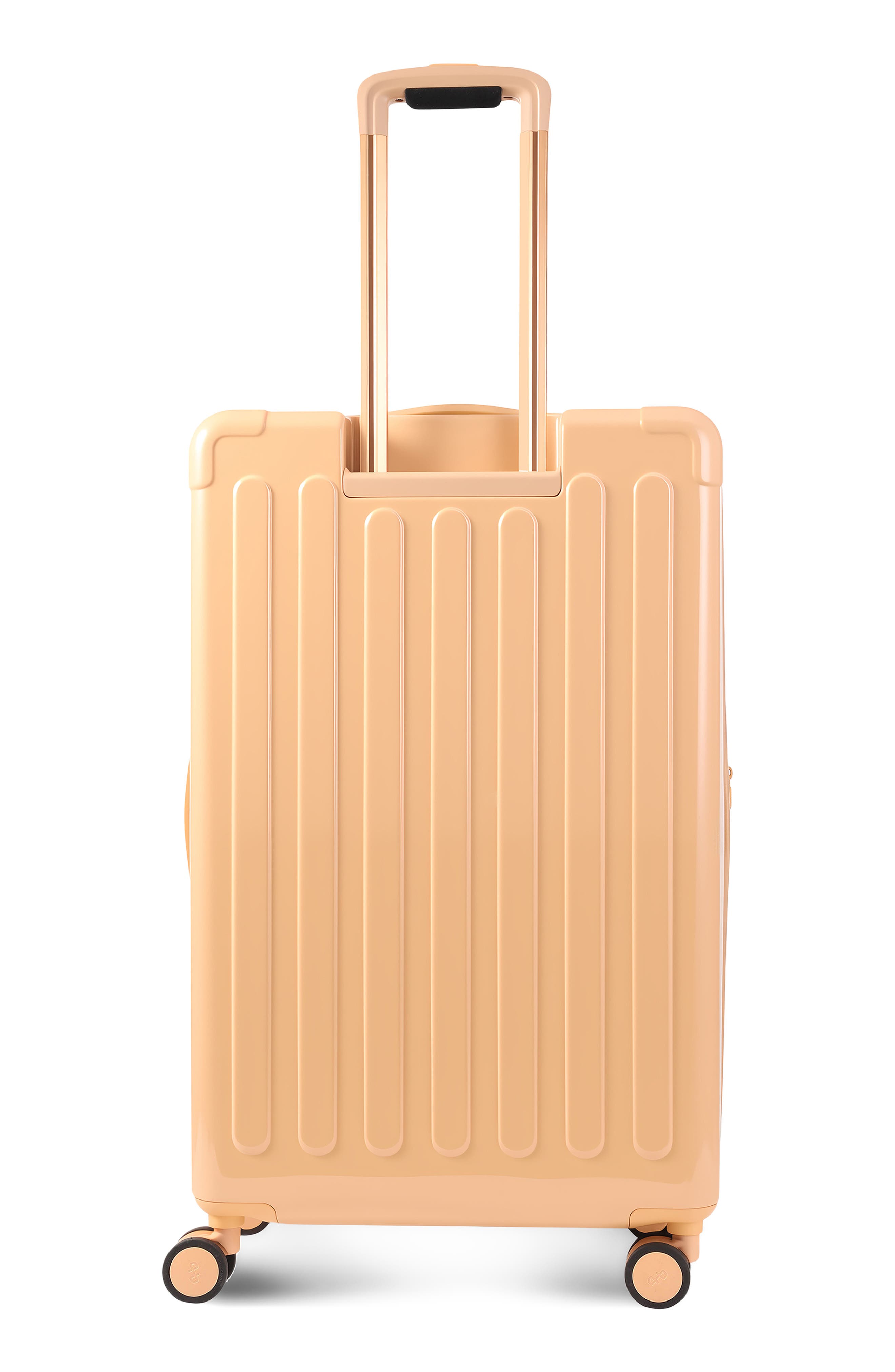 Hedgren Nostos Glossy Large Spinner Suitcase, Alternate, color, Nectar