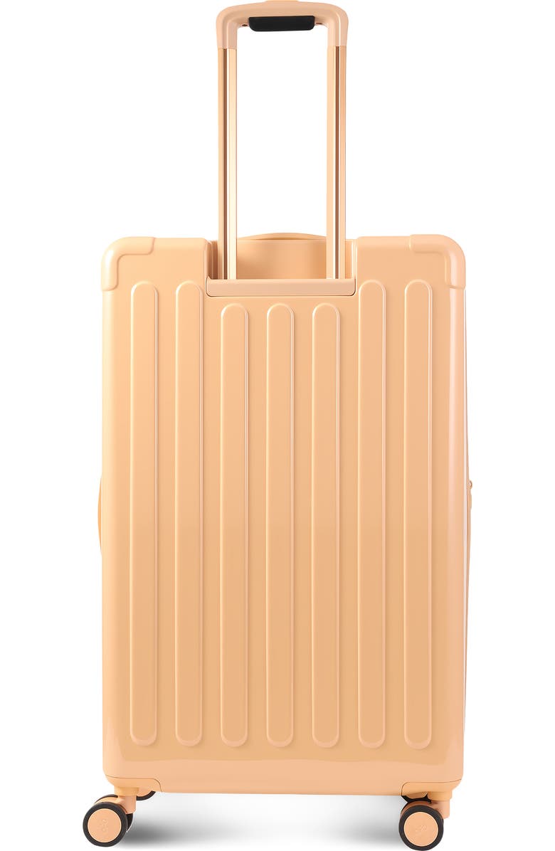 Hedgren Nostos Glossy Large Spinner Suitcase, Alternate, color, Nectar