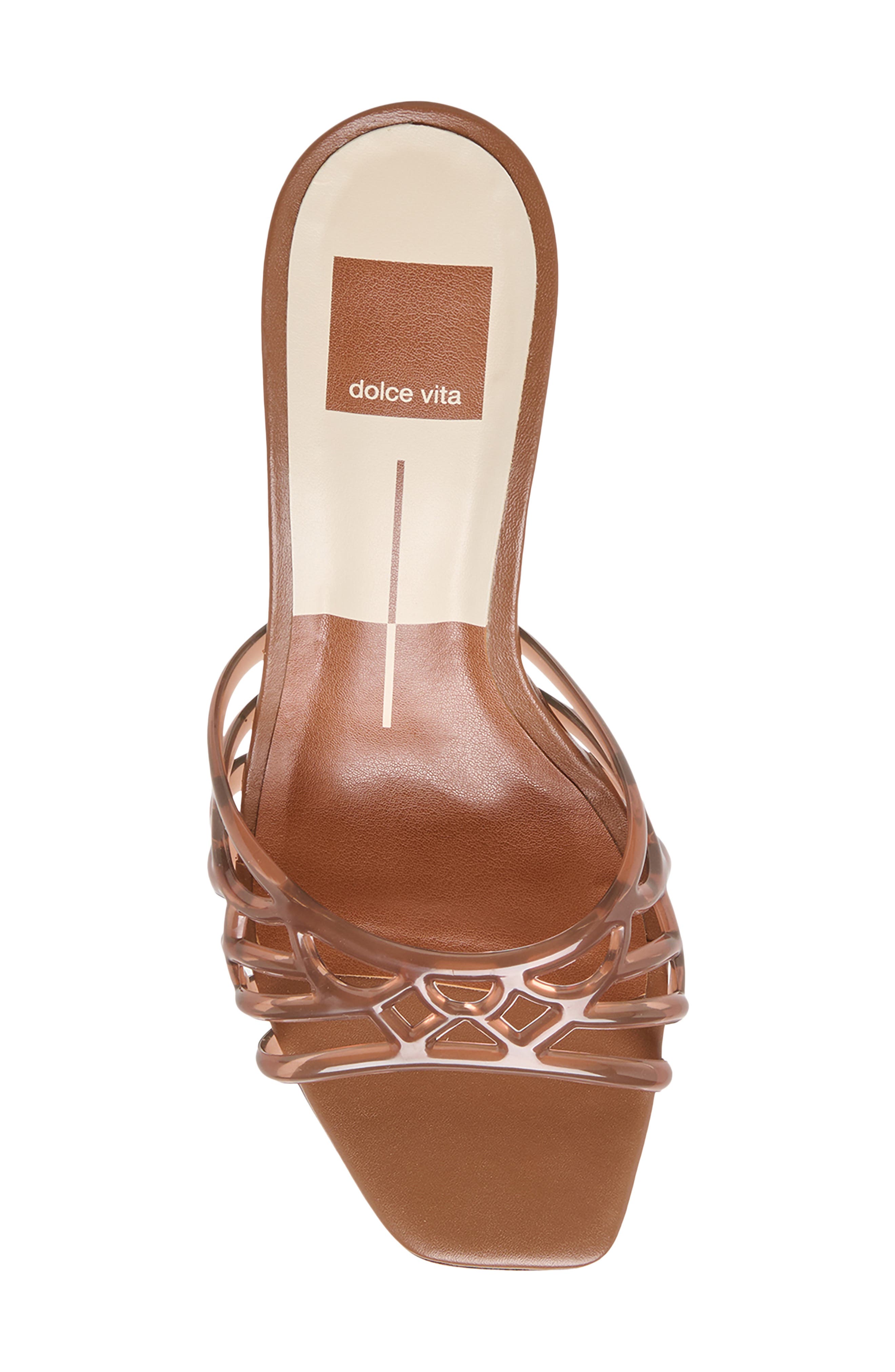 Dolce Vita Galae Slide Sandal, Alternate, color, Whiskey Jelly