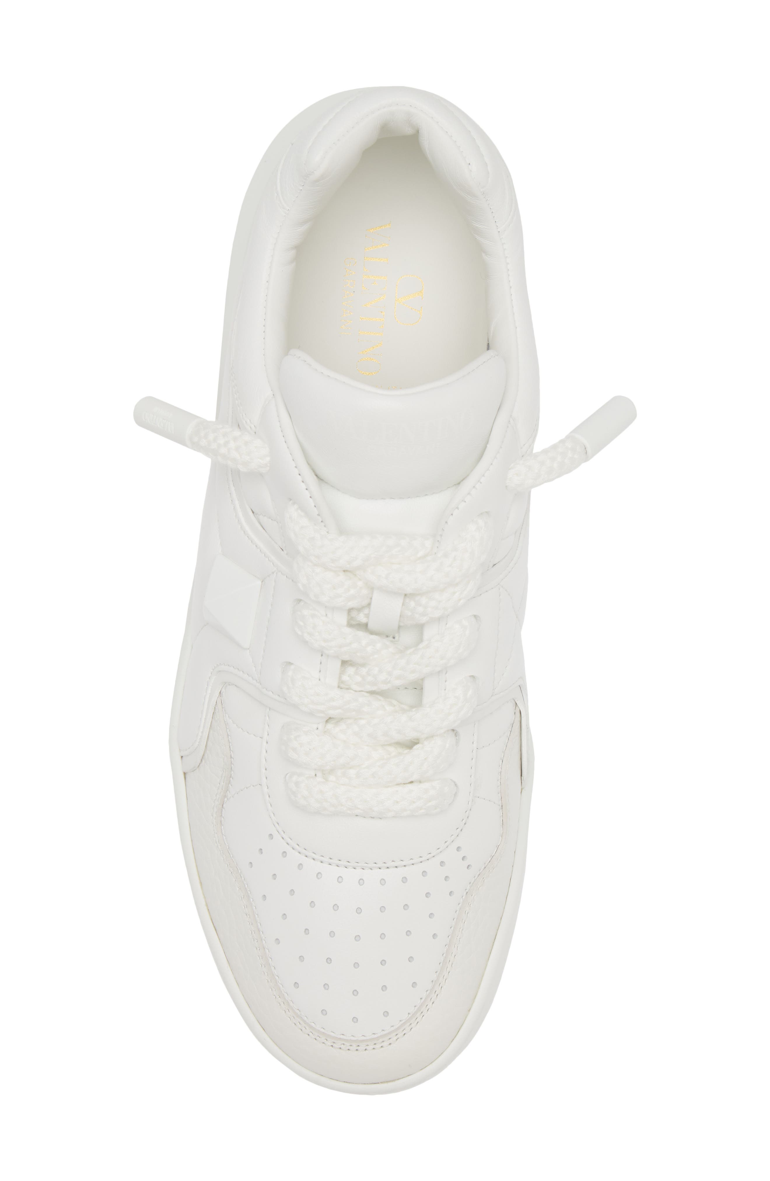 Valentino Garavani One Stud XL Sneaker, Alternate, color, 0Bo- Bianco