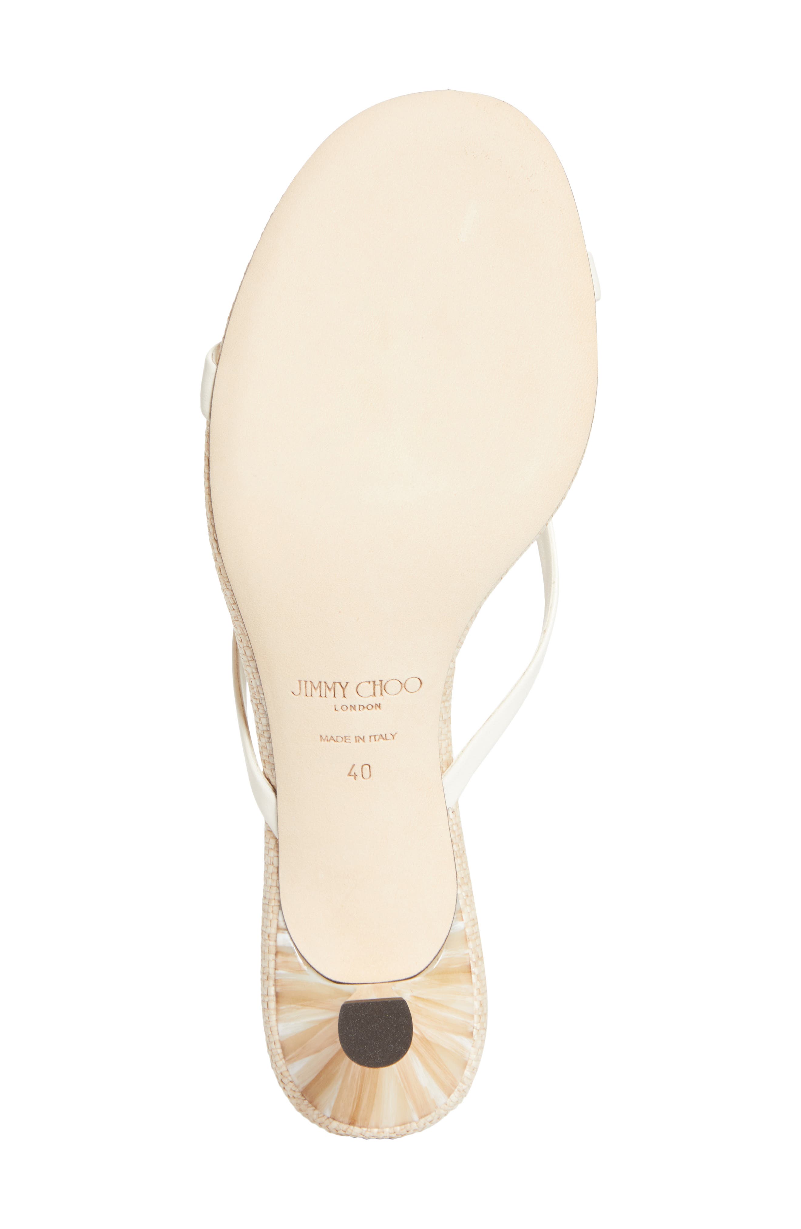 Jimmy Choo Ciela Slide Sandal, Alternate, color, Latte Mix