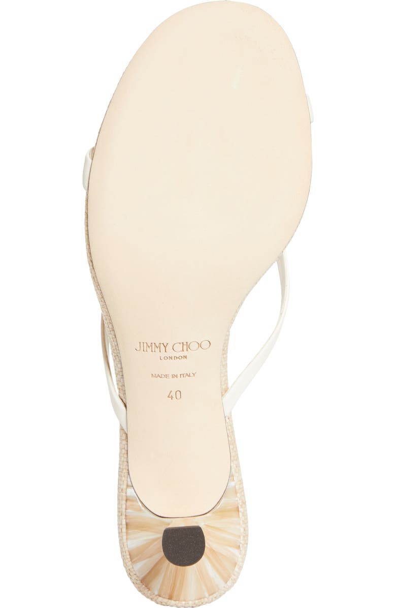 Jimmy Choo Ciela Slide Sandal, Alternate, color, Latte Mix