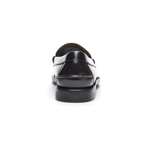 Sebago Classic Dan Penny Loafers In Black