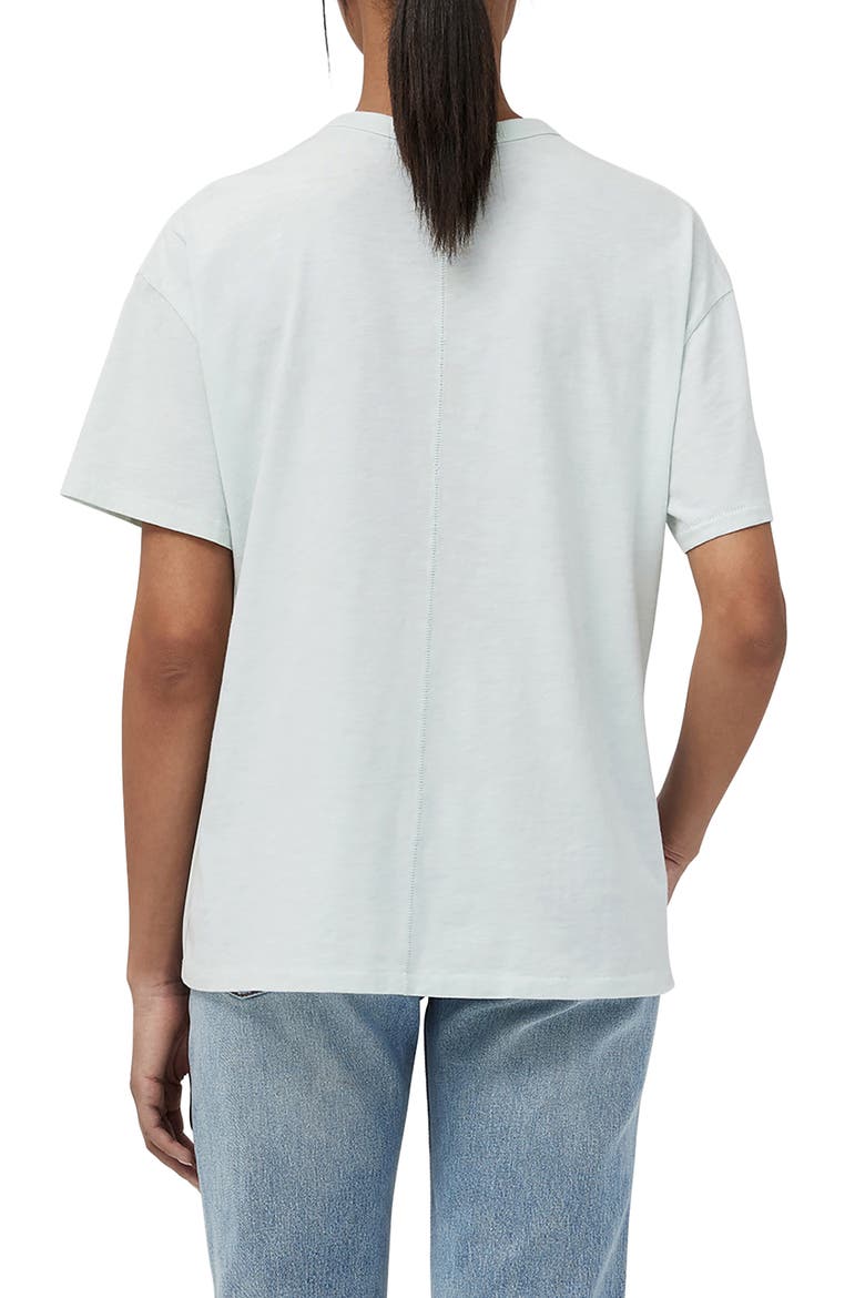 Boyfriend Pima Cotton T-Shirt, Alternate, color, ICEFLOW
