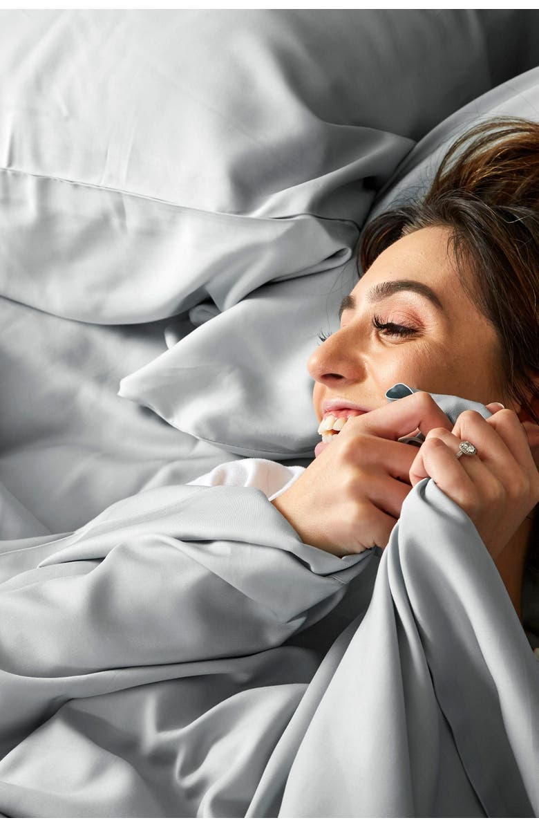 BedVoyage Cooling 100% Viscose Sheet Set - Soft, Breathable Comfort, Alternate, color, Stone