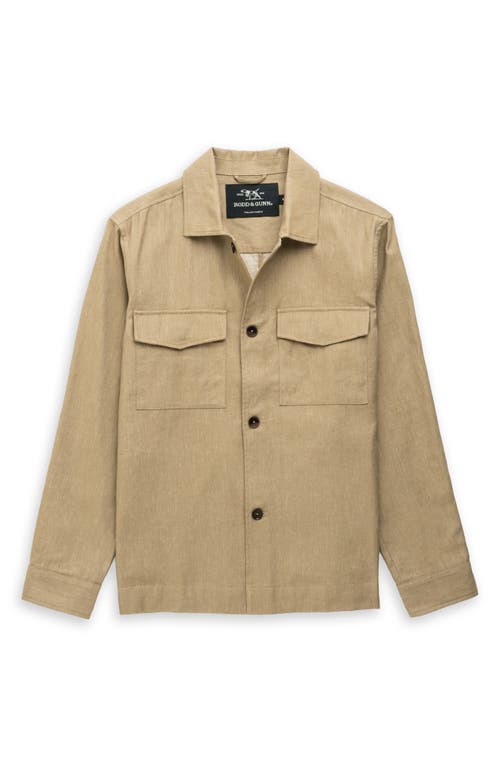 Rodd & Gunn Rocky Bay Jacket In Toffee