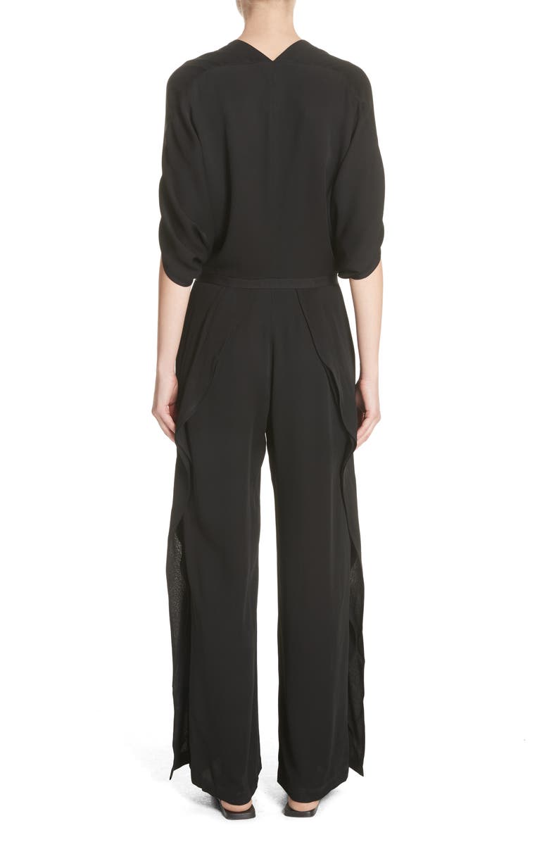 Zero + Maria Cornejo Wide Leg Jumpsuit, Alternate, color,