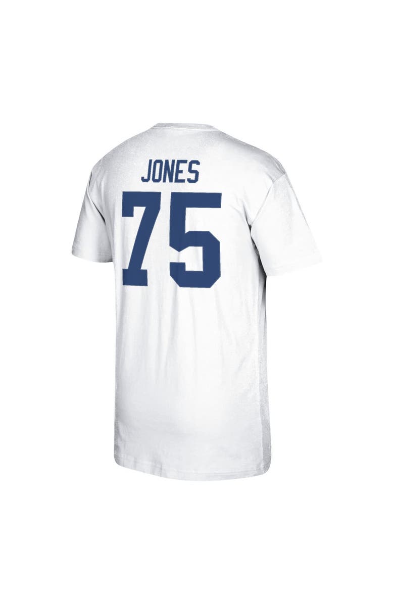 Mitchell & Ness Men's Mitchell & Ness Deacon Jones White Los Angeles Rams Retired Player Logo Name & Number T-Shirt, Alternate, color,