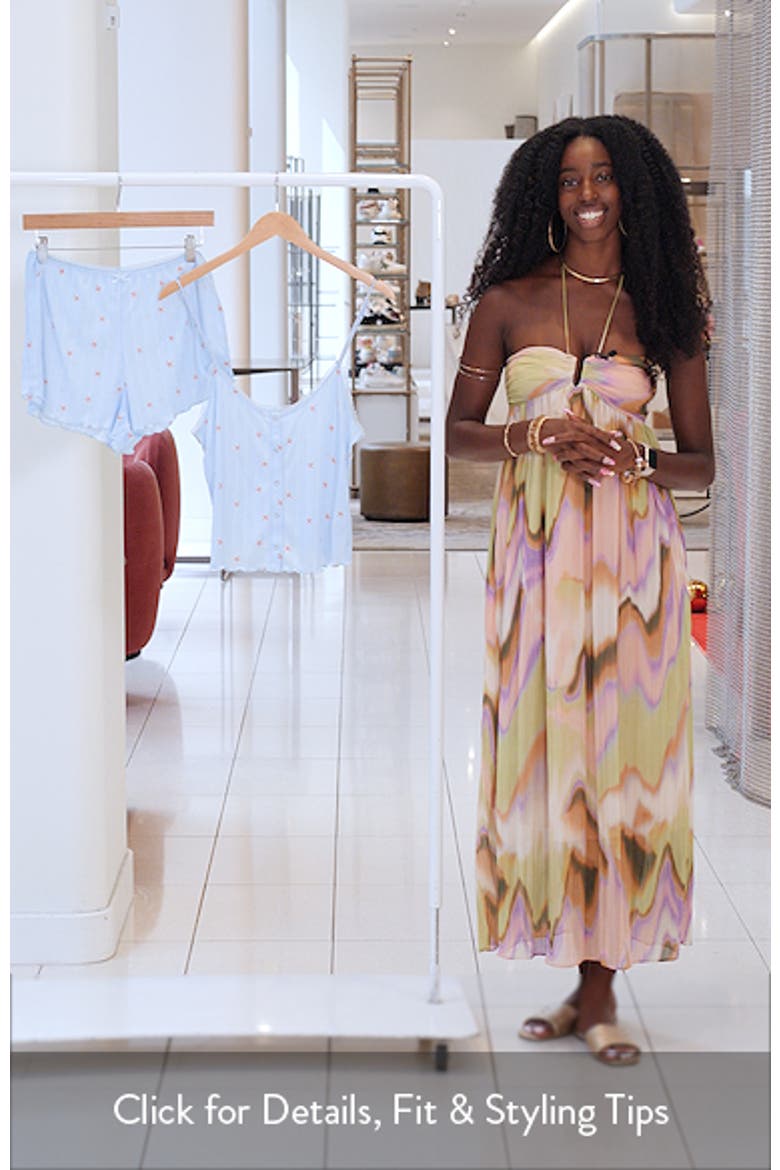 Somewhere Pointelle Camisole & Shorts Pajamas video