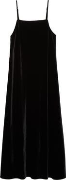 Natori Natalie Open Back Velvet Nightgown