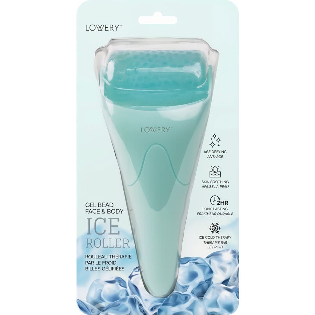 Lovery Gel Bead Face & Body Ice Roller, Refresh, Soothe, And Rejuvenate, Turquoise In Multi