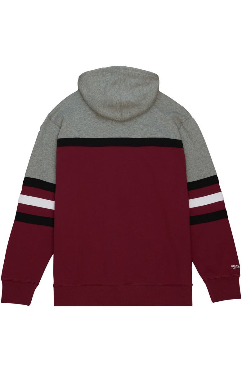 Mitchell & Ness Men's Mitchell & Ness Crimson Texas A&M Aggies Head Coach Pullover Hoodie, Alternate, color, Crimson