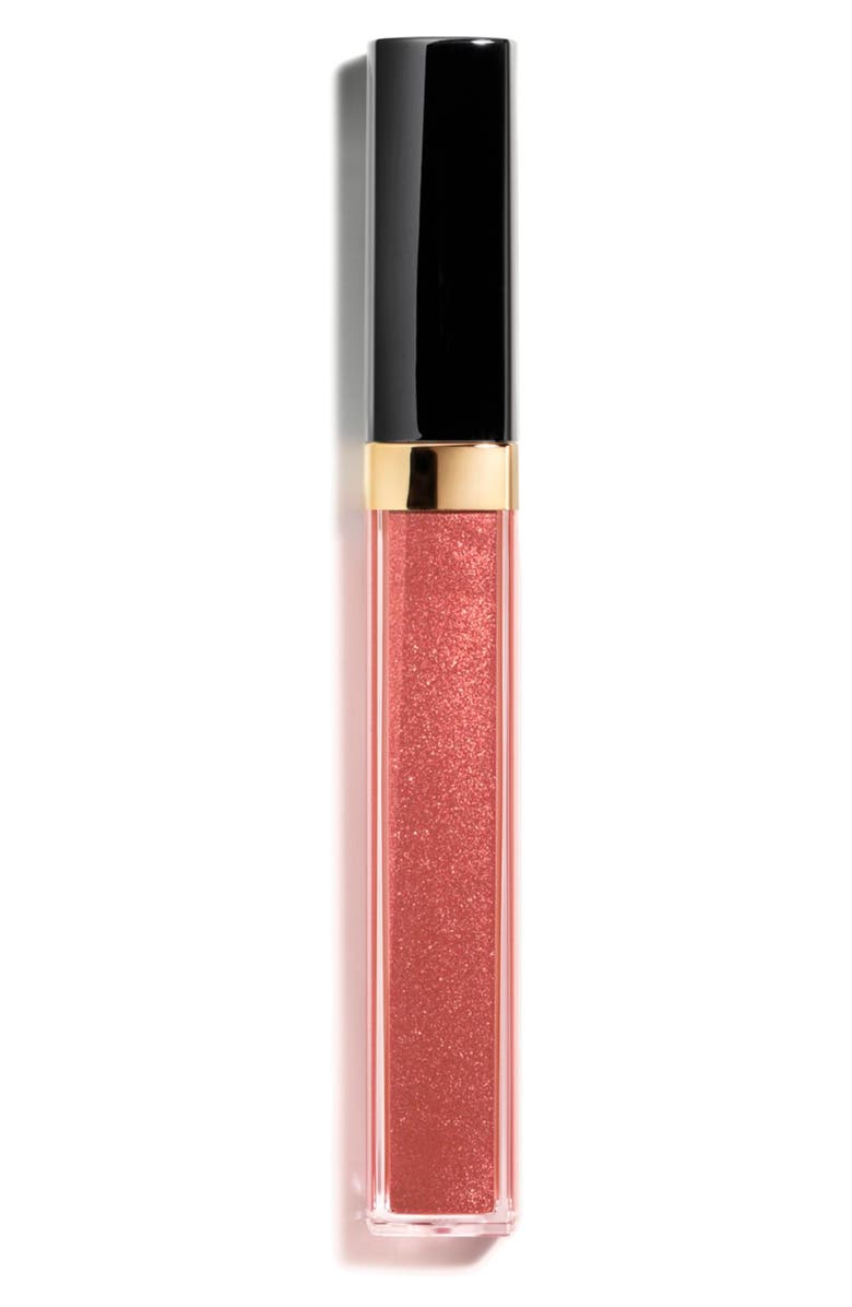 CHANEL ROUGE COCO HYDRA GLOSS Hydrating and Smoothing High-Shine Lipgloss, Main, color, 445 Bijou