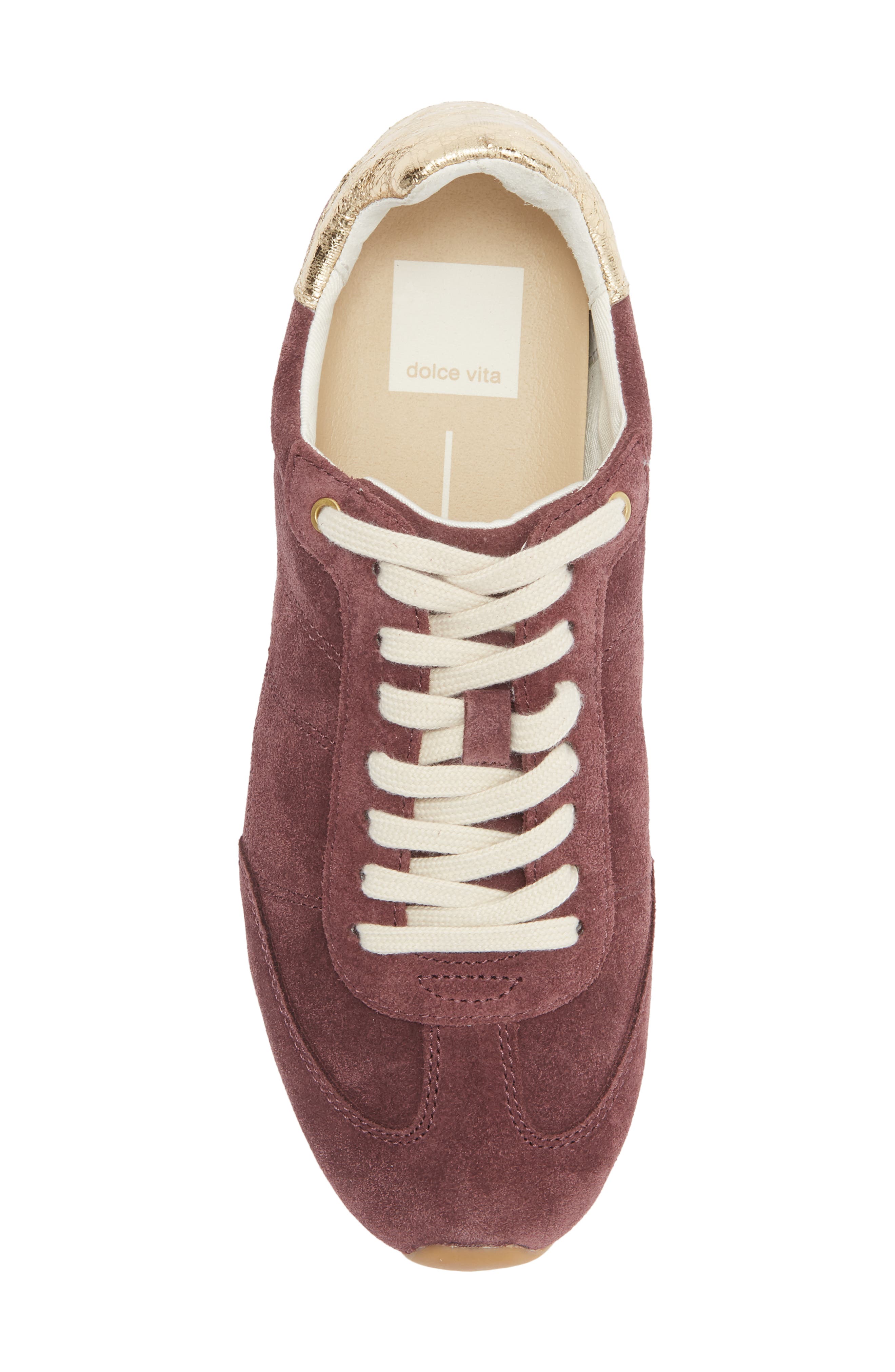 Dolce Vita Diane Sneaker, Alternate, color, Mulberry Suede