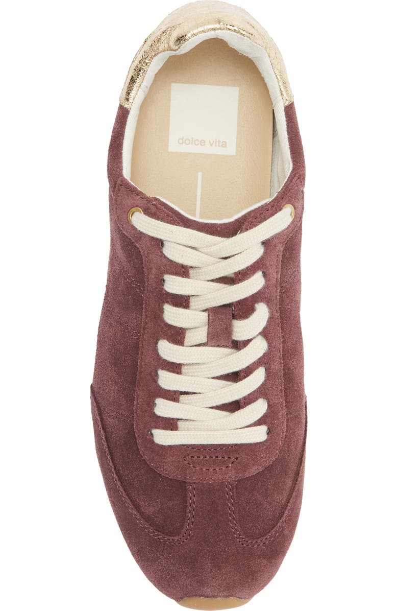 Dolce Vita Diane Sneaker, Alternate, color, Mulberry Suede