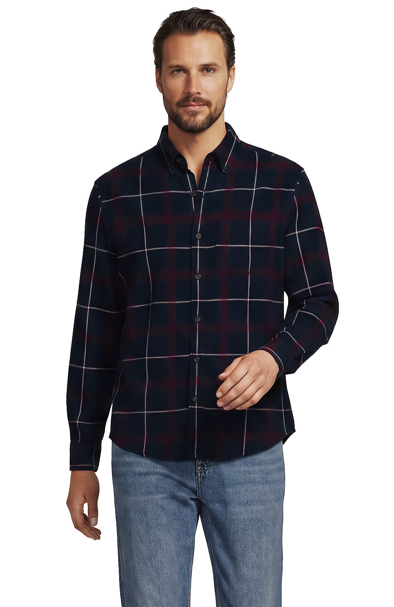 Navy Gordon Dress Tartan