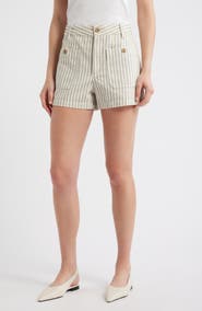 FRAME The Cruise Cotton Shorts
