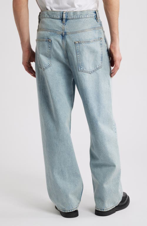 Frame Baggy Fit Jeans In Centinela Blue In Centinela