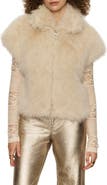 Sanctuary Silky Faux Fur Vest