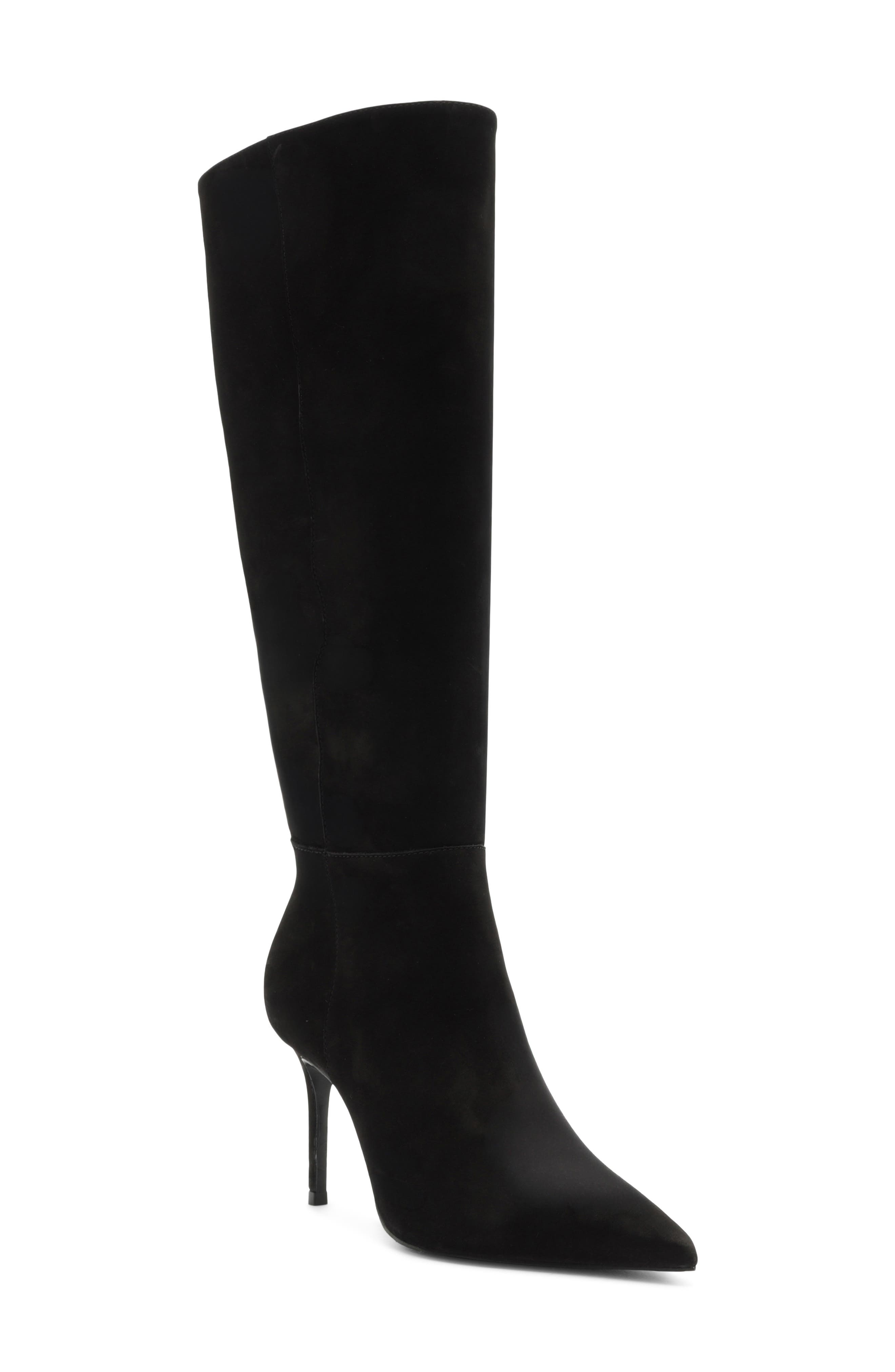 Magalli Knee High Boot, Main, color, BLACK