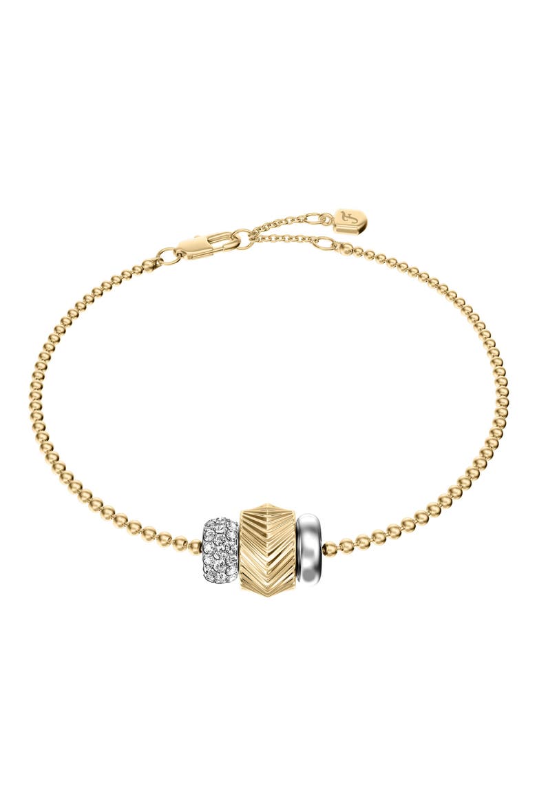 Harlow Two Tone Station Bracelet, Main, color, MULTI