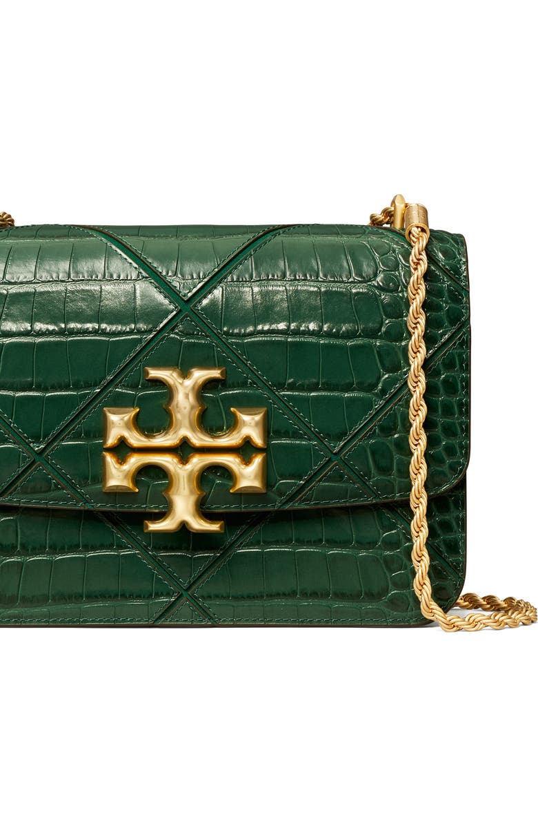 Tory Burch Eleanor Diamond Leather Shoulder Bag, Alternate, color,