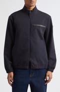 Moncler Cotton Blend Zip Cardigan