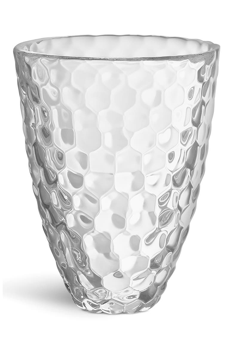 Raspberry Crystal Vase, Main, color, CLEAR