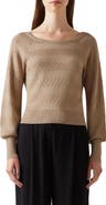 LK Bennett Goldie Metallic Sweater