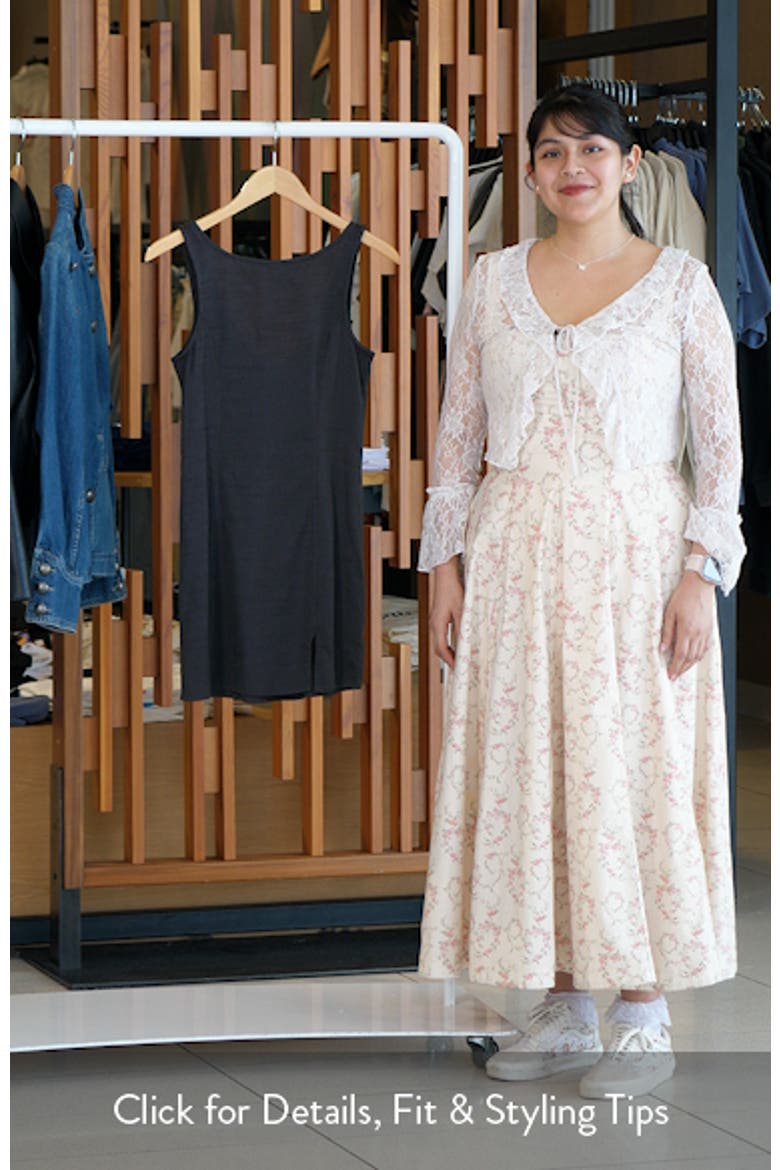 Your Time Cotton Blend Sheath Minidress video