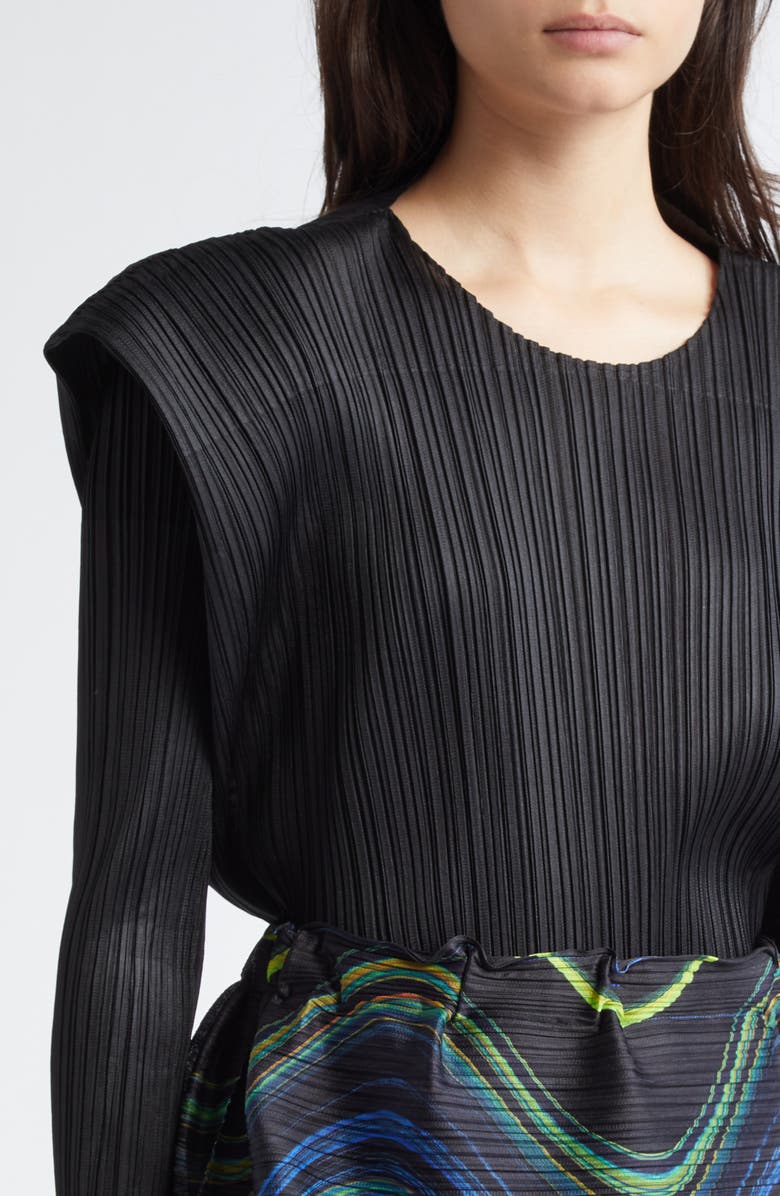 Pleats Please Issey Miyake Monthly Colors September Pleated Top, Alternate, color,