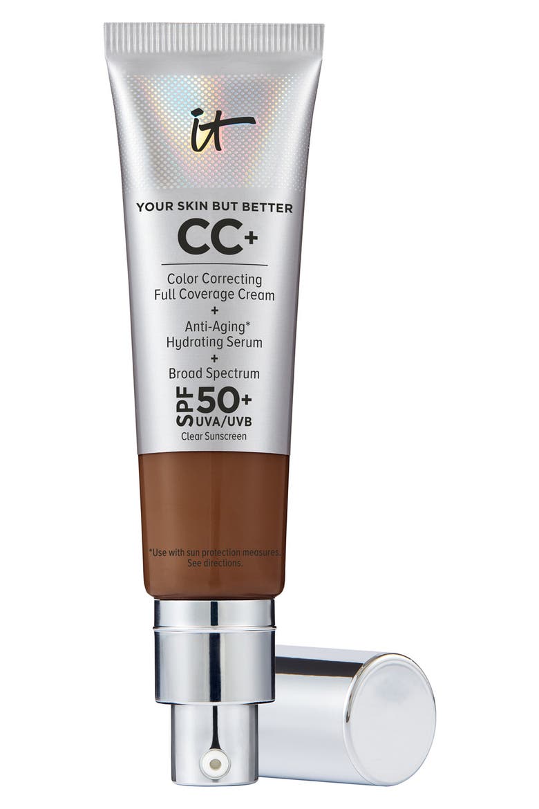 CC+ Color Correcting Full Coverage Cream SPF 50+, Main, color, NEUTRAL DEEP