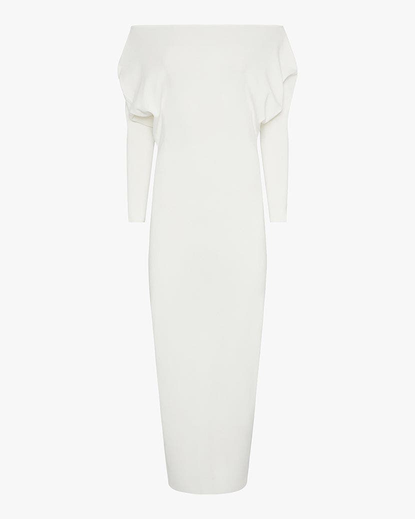 Off Shoulder Sweater Midi Dress - image 2