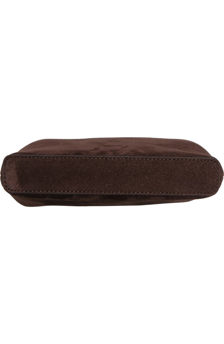 Khaite Lilith Suede Evening Bag, Alternate, color,