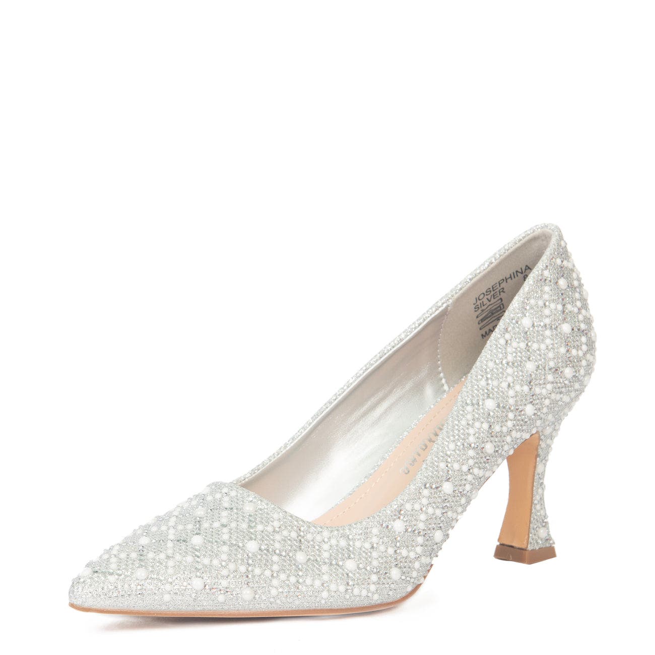 Lauren Lorraine Josephina Pumps, Main, color, Silver