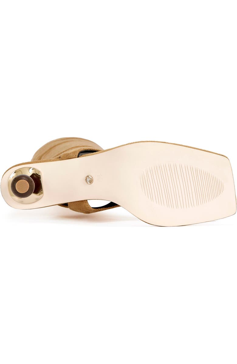 AZALEA WANG Dottie Stiletto Sandal, Alternate, color, Tan