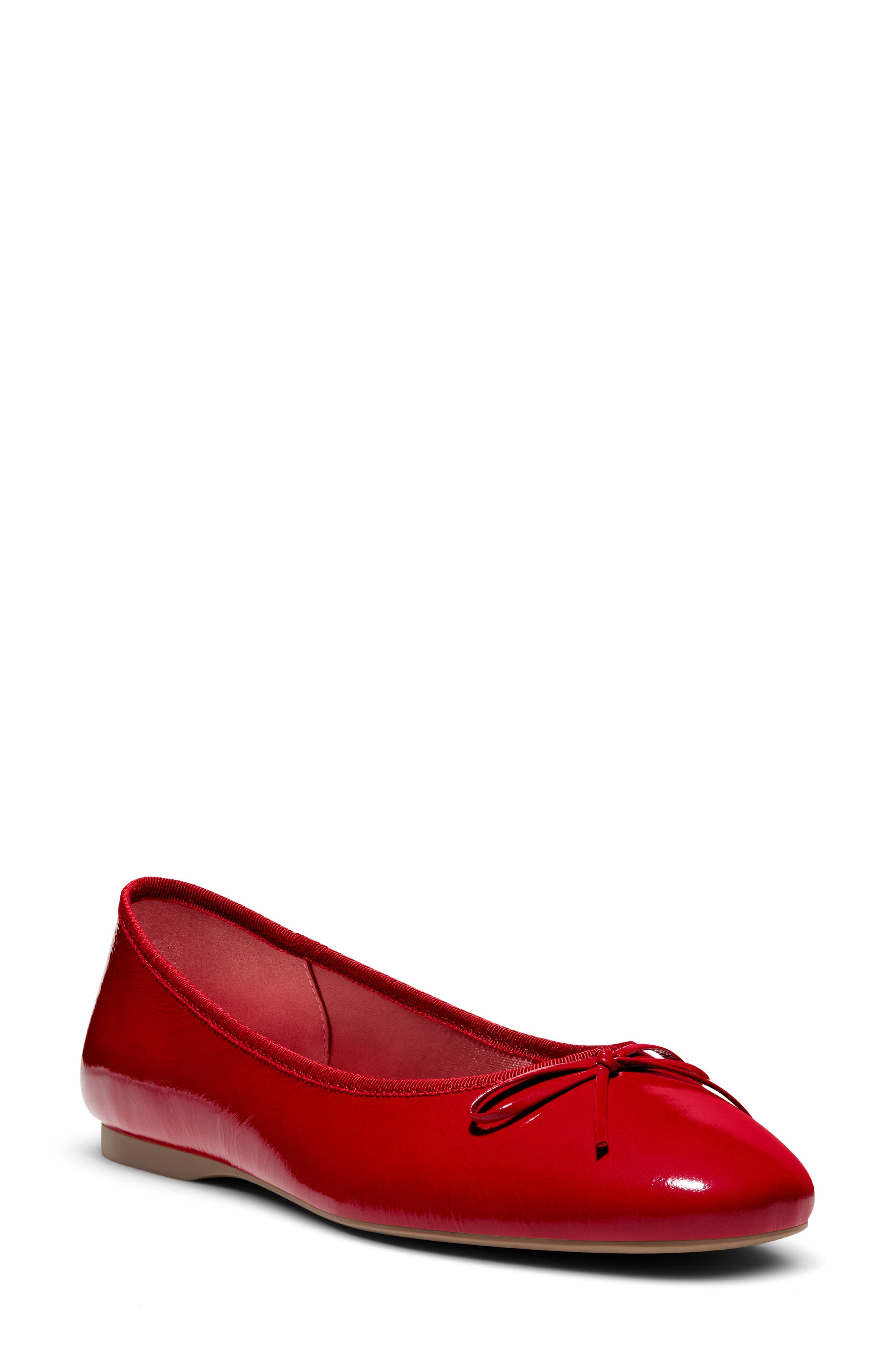 RED PATENT LEATHER